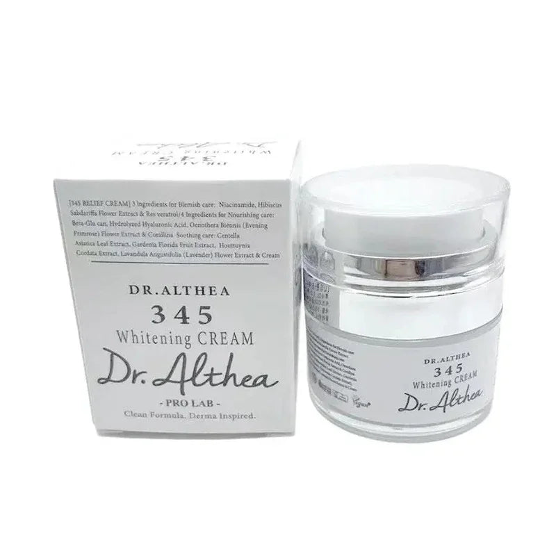 Dr. Althea Korean Skin Care Product Set 100ml 60ml 345 Spray Moisturizing Antioxidant Soothing Canned Face Cream and Essence